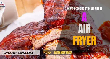 St. Louis Ribs: Air Fryer Style