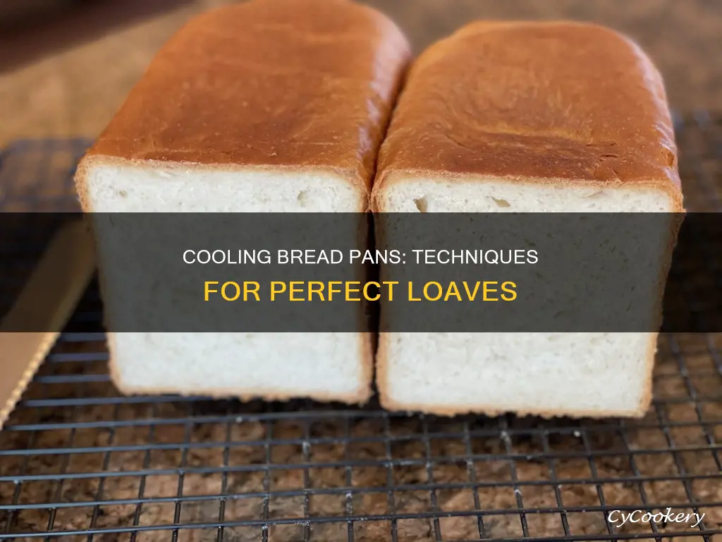 how to cool bread pans