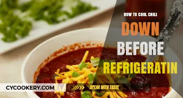 Quick Tips to Safely Cool Chili Before Refrigerating