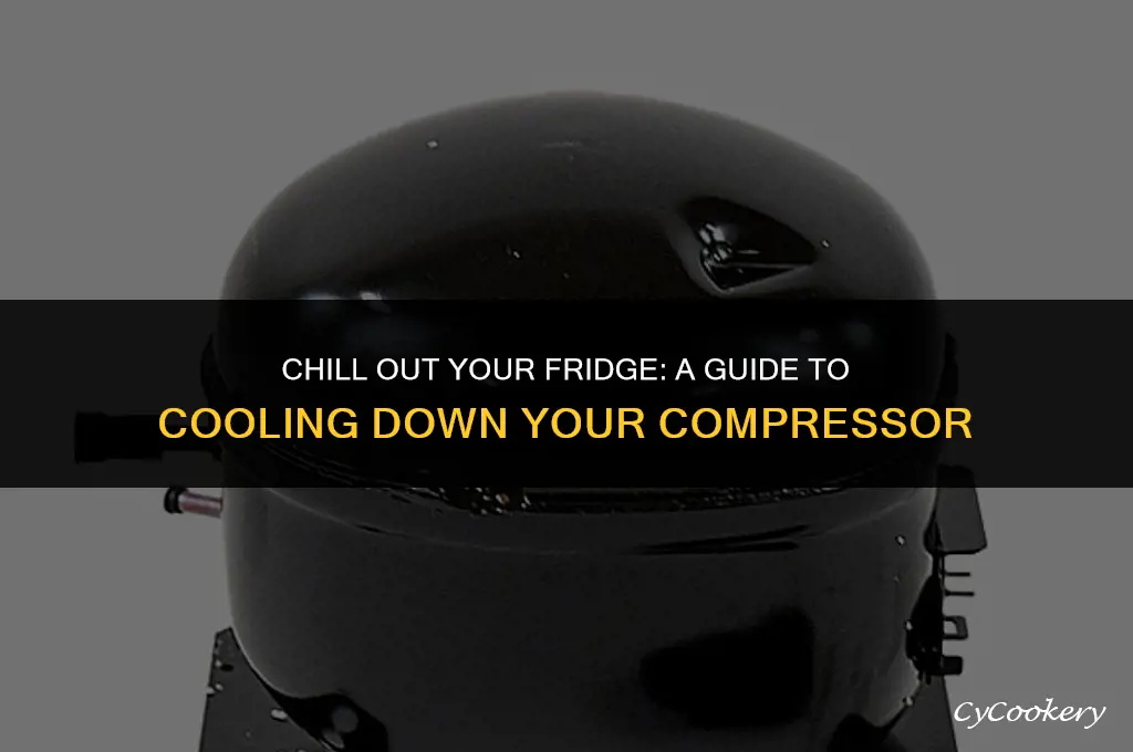 how to cool down the compressor from th refrigerator