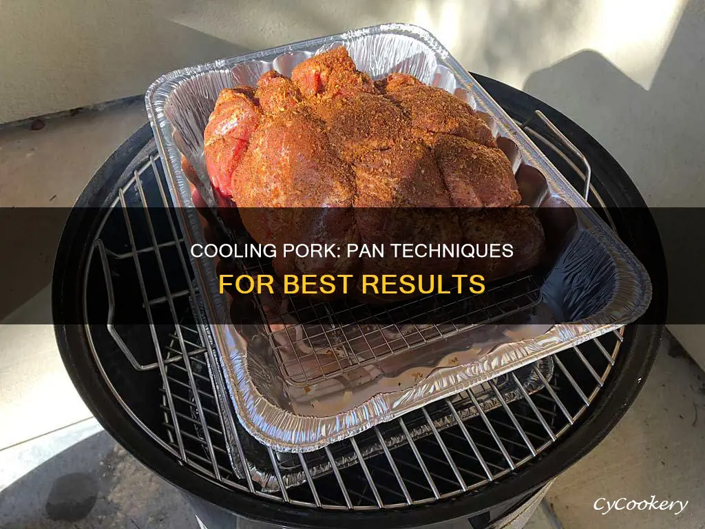 how to cool pork in a pan