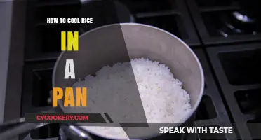 Cooling Rice: Pan Tricks for Quick Results