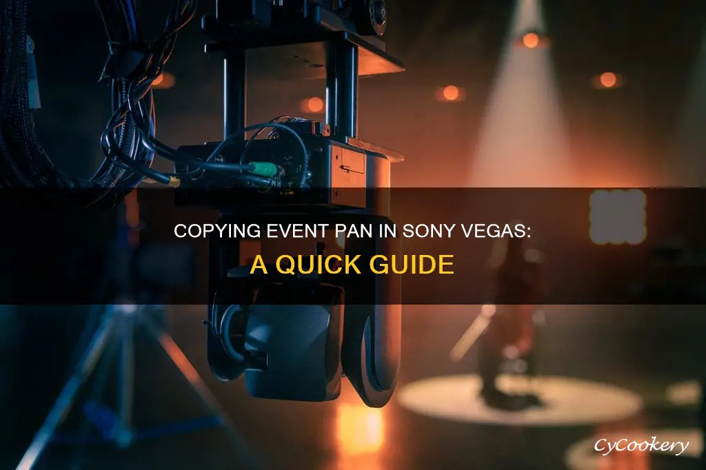 how to copy event pan on sony vegas