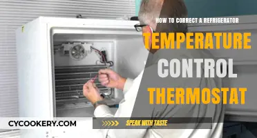 Fixing Your Fridge: A Guide to Correcting Temperature Control Thermostats