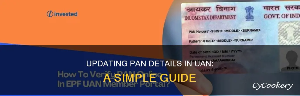 how to correct pan details in uan