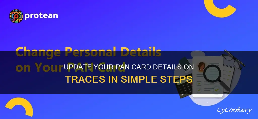 how to correct pan no on traces