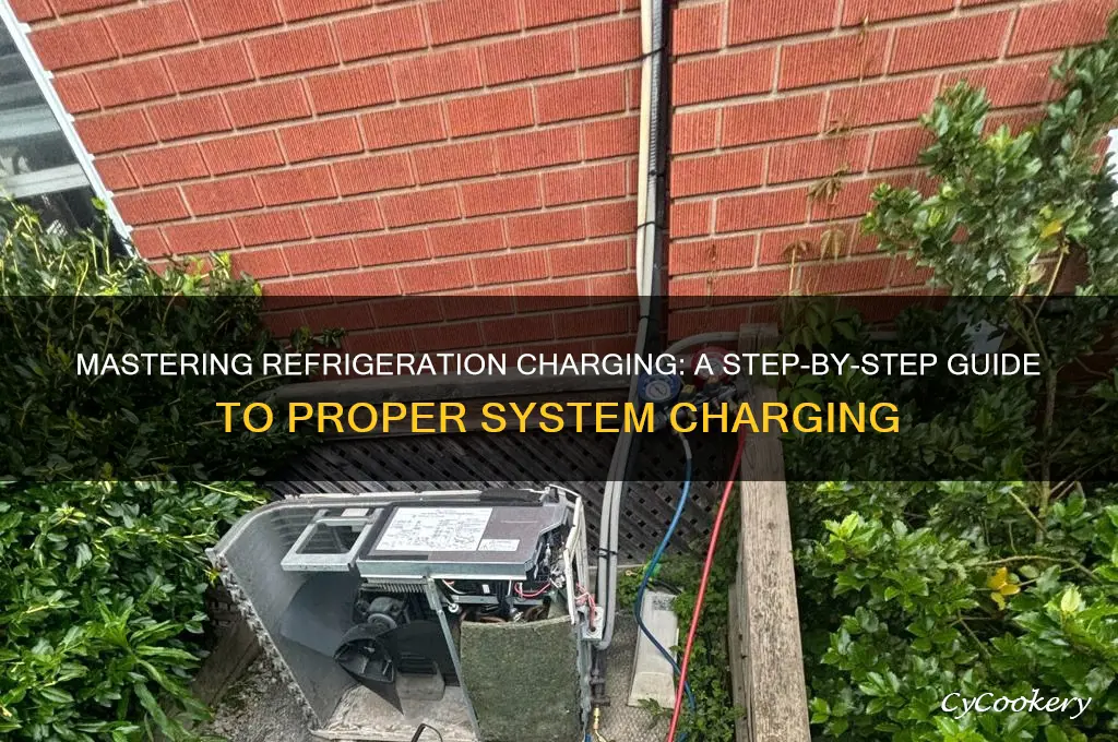 how to correctly charge a refrigeration system