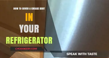 Easy Fixes: Concealing Crease Dents on Your Refrigerator