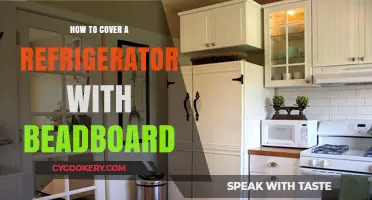 Transform Your Kitchen: Easy Beadboard Refrigerator Cover DIY Guide