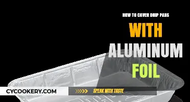 Covering Drip Pans: Using Aluminum Foil