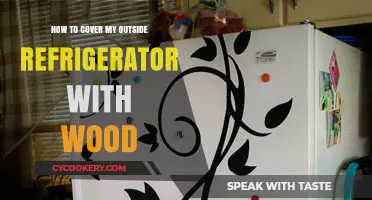 DIY Wooden Cover for Outdoor Refrigerator: A Step-by-Step Guide