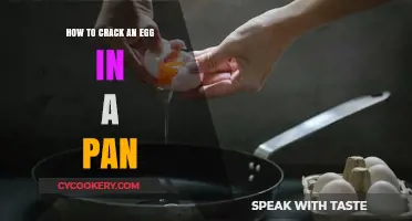 The Art of Cracking an Egg in a Pan