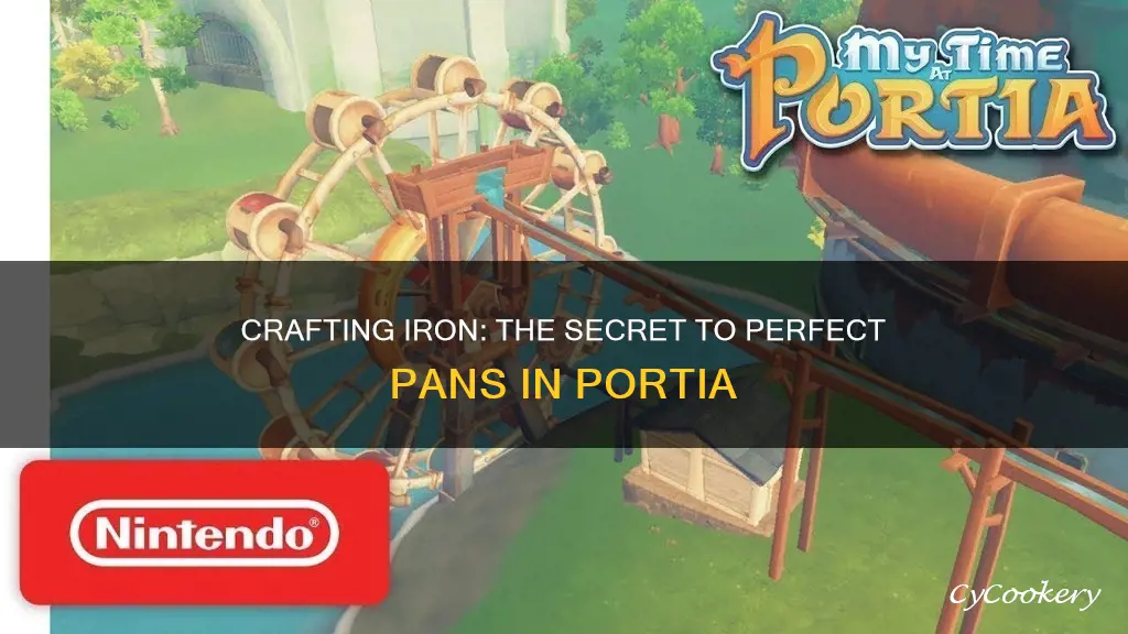 how to craft iron pan portia