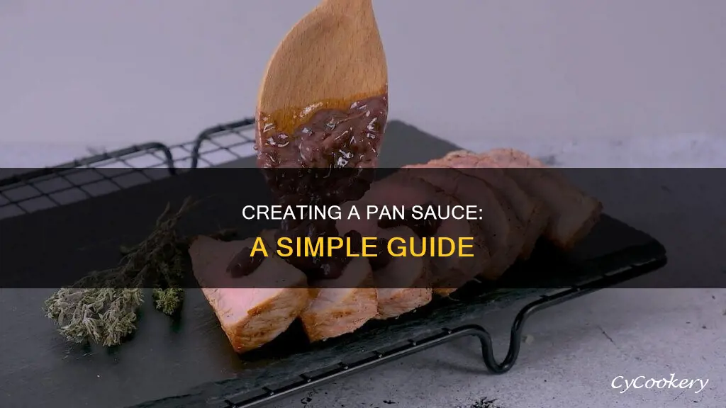 how to create a pan sauce