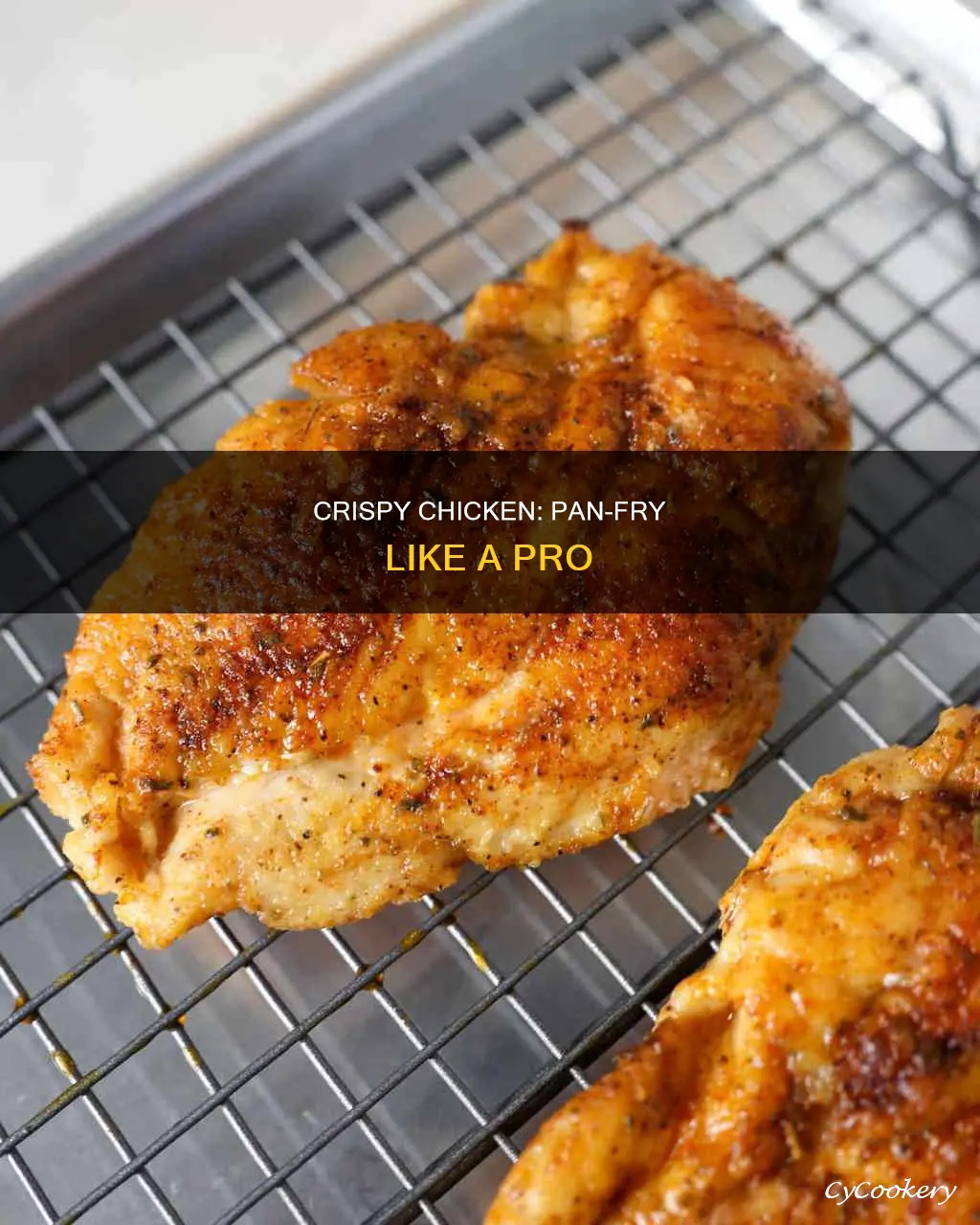 how to crisp chicken in pan