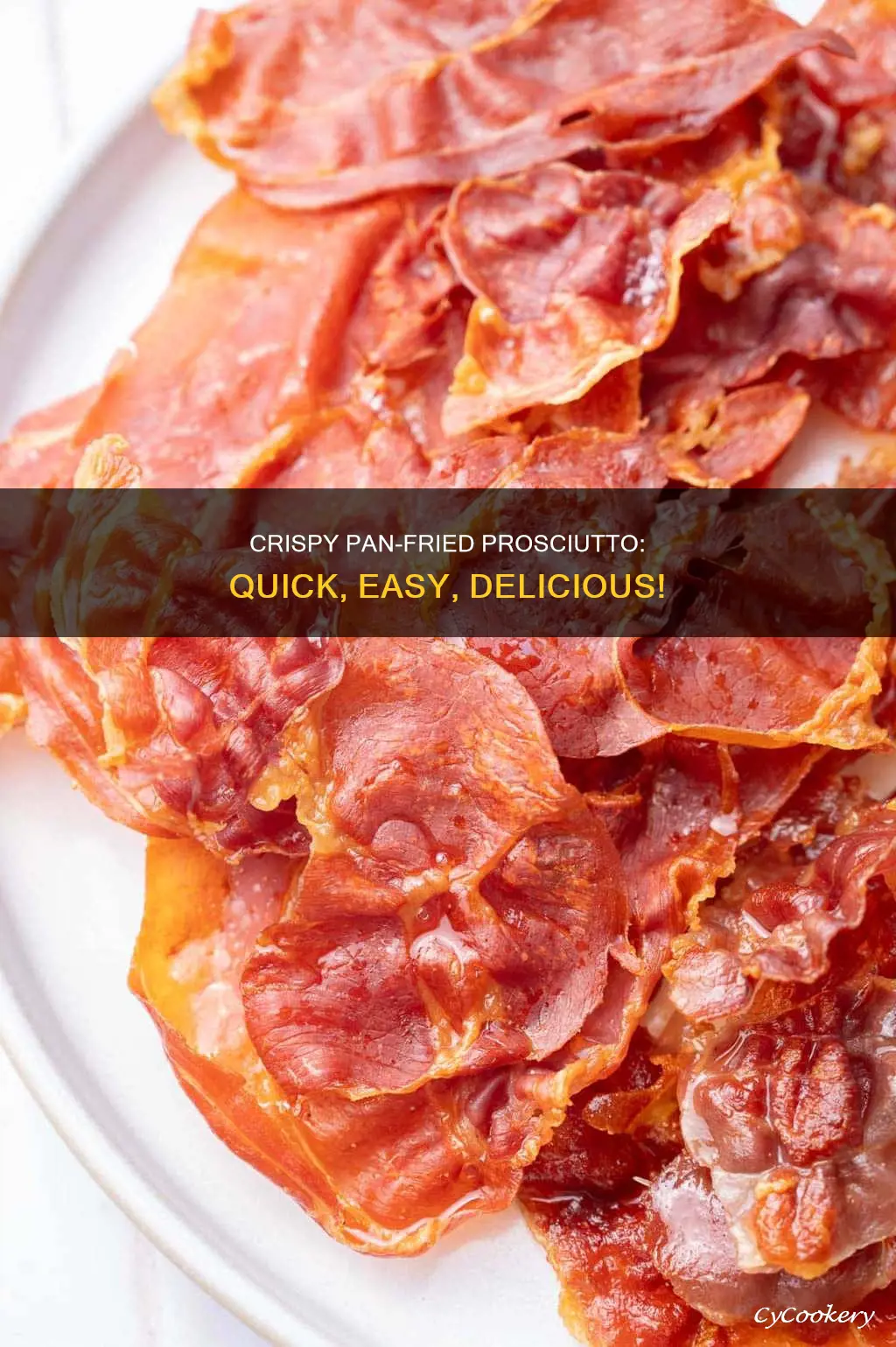 how to crisp prosciutto in pan