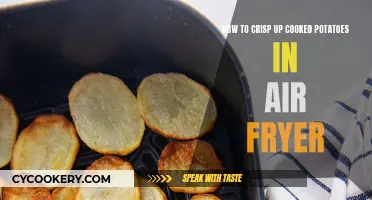 Transform Your Leftovers: Air Fryer Potato Chips, Perfectly Crispy!