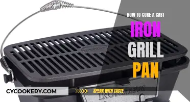 Curing Your Cast Iron Grill Pan