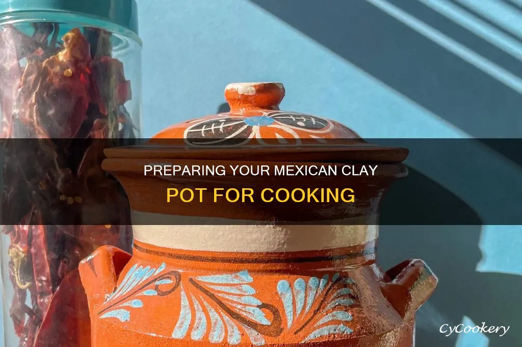 how to cure a mexican clay pot for cooking