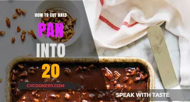 Cutting a 9x13 Pan into 20 Servings: A Simple Guide