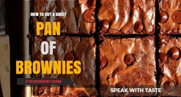 Cutting Sheet Pan Brownies: A Simple Guide