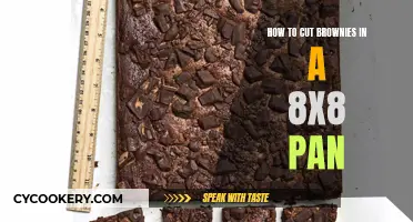 Cutting Perfect Brownies: 8x8 Pan Tips