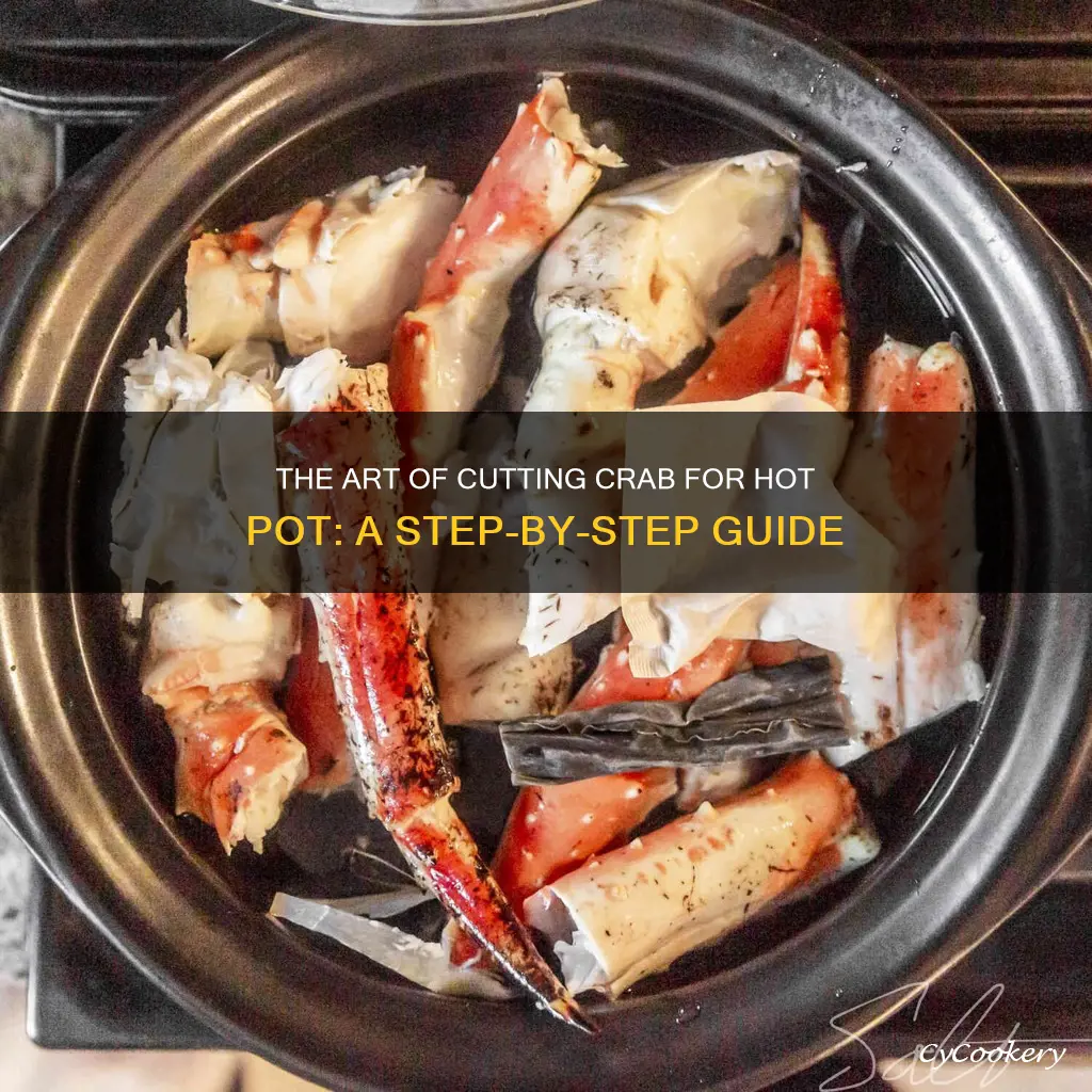 how to cut crab for hot pot