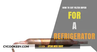 DIY Guide: Replacing Your Refrigerator's Filter Dryer