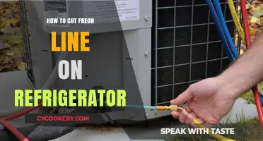 Safely Cutting Freon Lines on Your Refrigerator: A Step-by-Step Guide