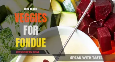 Cutting Veggies for Fondue: A Step-by-Step Guide