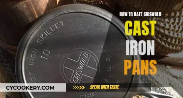 Dating Griswold Cast Iron: A Guide to Uncovering the History of Your Pan