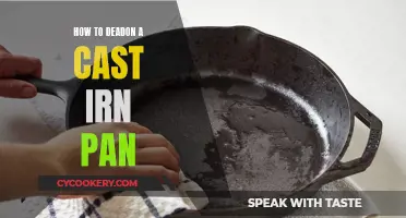 Mastering the Art of Deadening: Revitalizing Your Cast Iron Pan