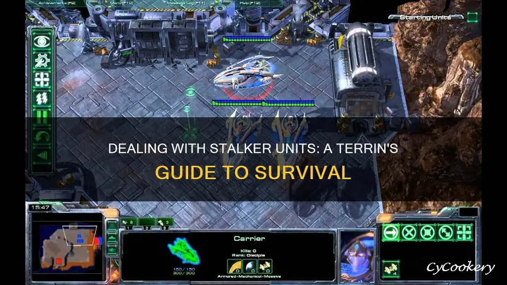 how to deal with stalker units as terrin