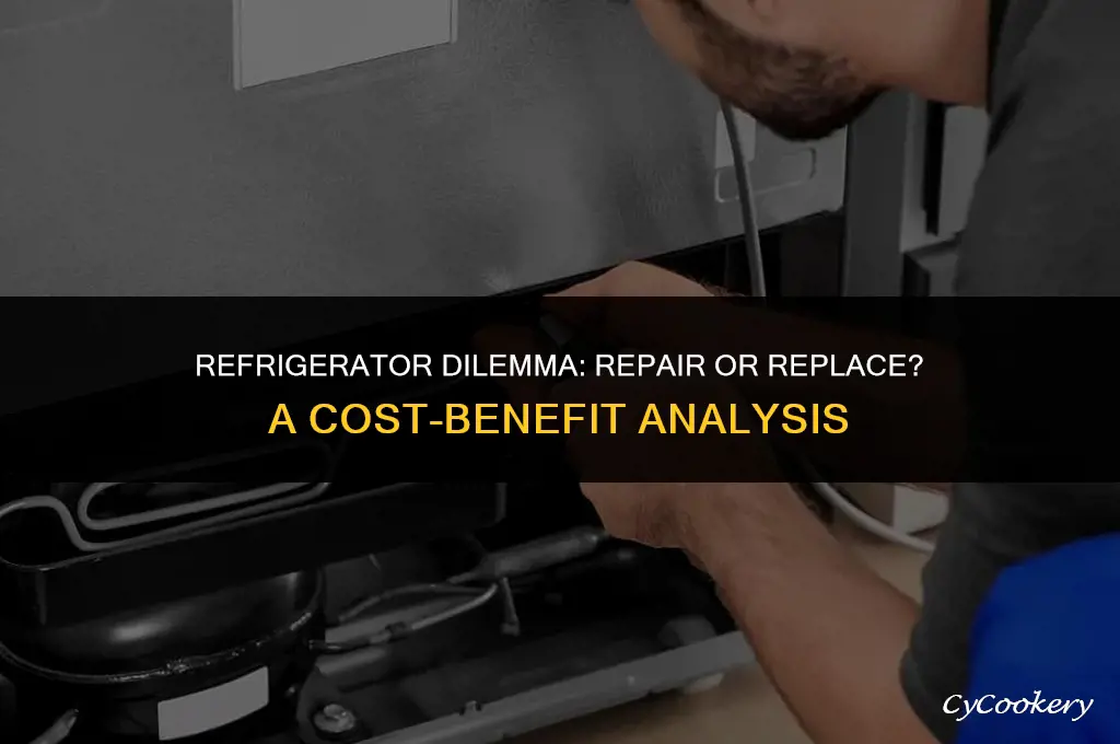 how to decide to buy vs repair a refrigerator