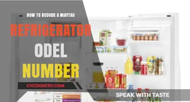 Decoding Your Maytag Refrigerator Model Number: A Simple Guide