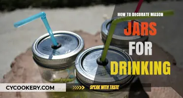 Creative Mason Jar Makeover: Stylish DIY Drinking Glass Ideas