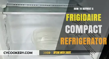 Quick Guide: Safely Defrosting Your Frigidaire Compact Refrigerator