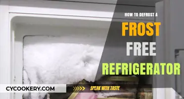 Defrosting a Frost-Free Fridge: Quick and Easy Maintenance Tips