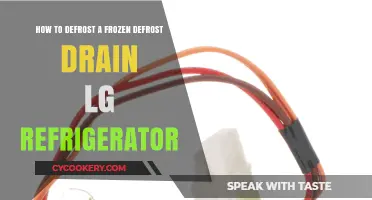 Efficiently Defrosting Your LG Fridge Drain: A Step-by-Step Guide