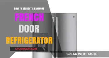 Efficiently Defrosting Your Kenmore French Door Refrigerator: A Guide