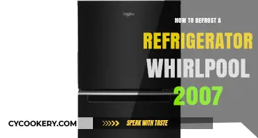 Quick Guide: Defrosting Your 2007 Whirlpool Refrigerator Safely and Efficiently