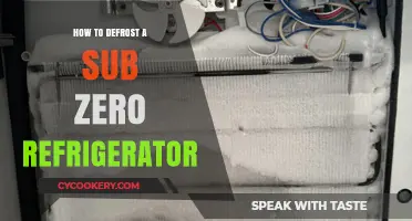 Quick Guide to Safely Defrosting Your Sub Zero Refrigerator