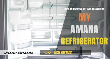 Efficiently Defrosting Your Amana Bottom Freezer: A Step-by-Step Guide