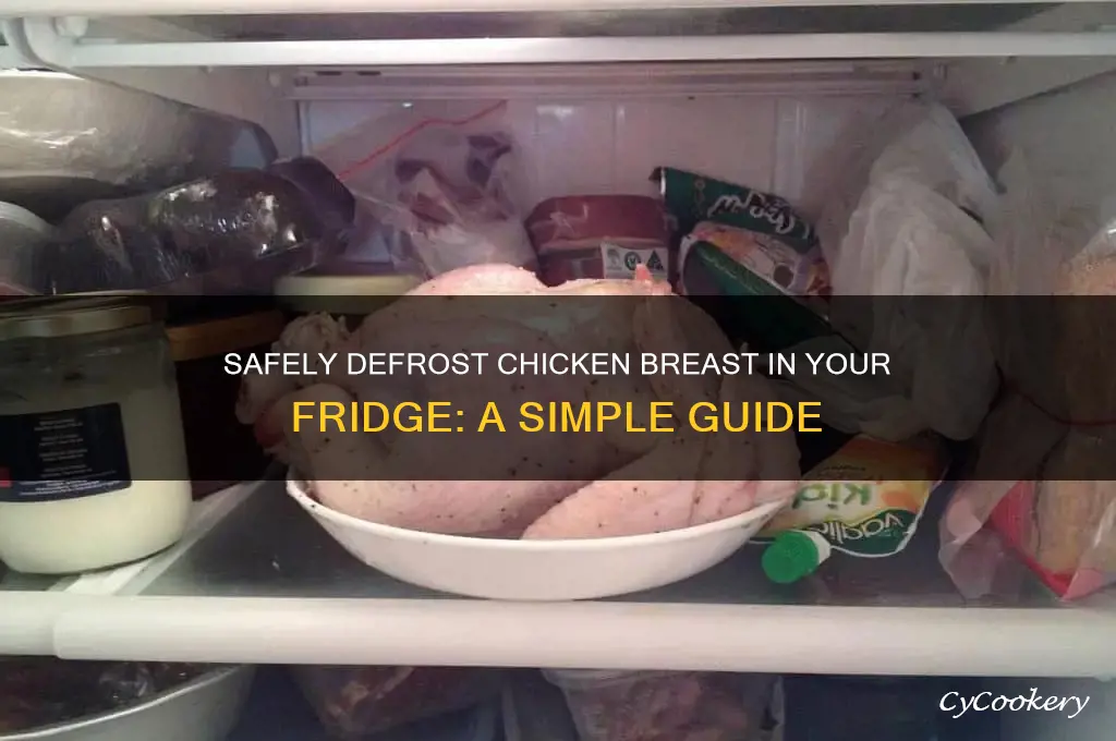 how to defrost chicken breast in refrigerator