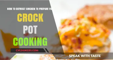 Defrosting Chicken for Crock Pot Cooking: The Best Way
