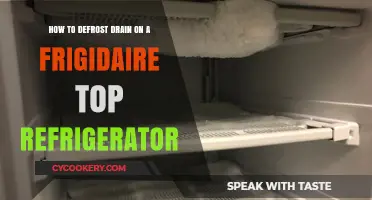 Efficiently Defrosting Your Frigidaire Top Freezer Refrigerator Drain