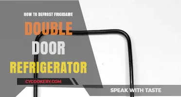 Quick Guide: Defrosting Your Frigidaire Double Door Refrigerator Safely