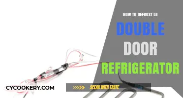 Quick Guide to Safely Defrosting Your LG Double Door Fridge