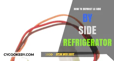Efficient Defrosting Tips for LG Side-by-Side Refrigerators