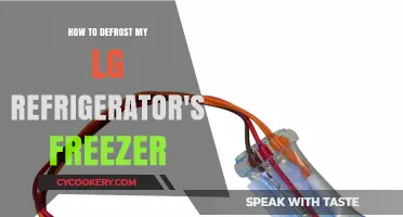 Efficiently Defrosting Your LG Refrigerator Freezer: A Step-by-Step Guide